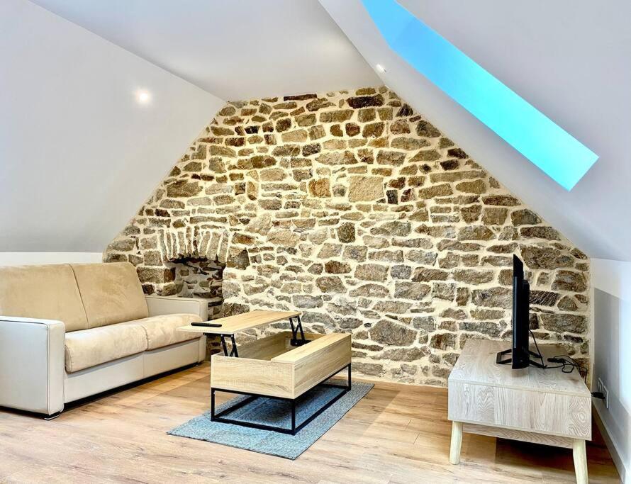 Appartement Renove Proche Gare Quimper Esterno foto